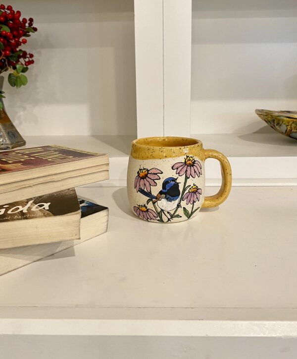 Fairy Wren Coffee Mug - Image 2