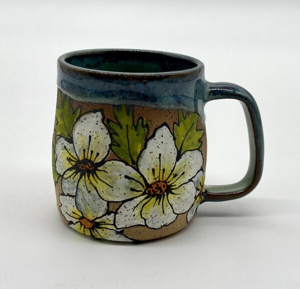 White Lily Coffee Mug
