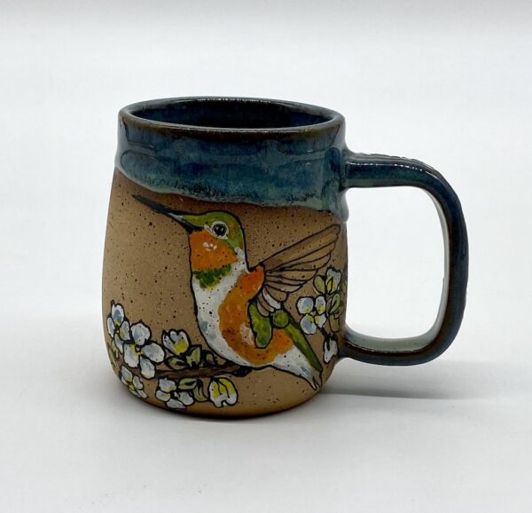 Hummingbird and Dogwood Coffee Mug