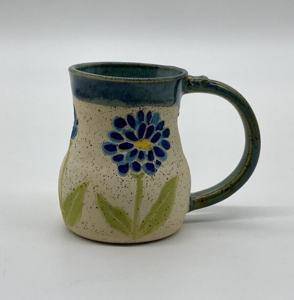 Blue flower Coffee Mug