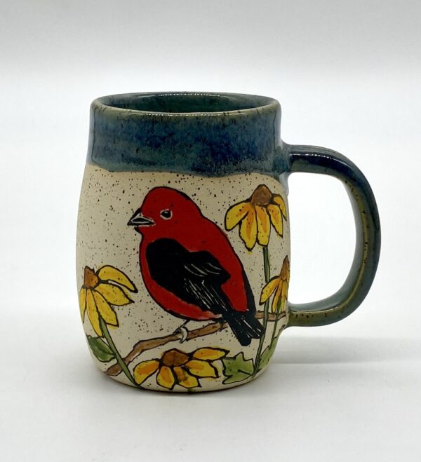 Scarlet Tanager Coffee Mug