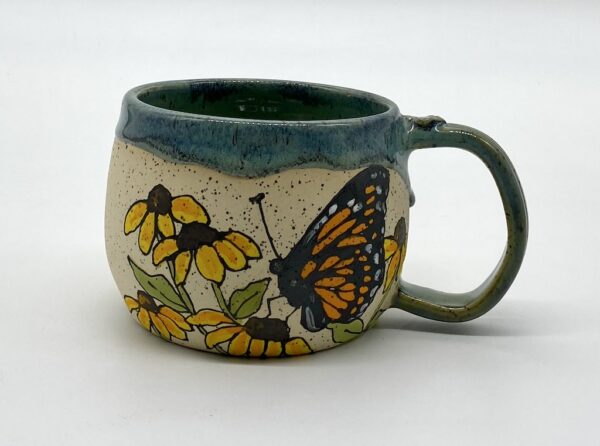 Monarch and Blackeye Coffee Mug