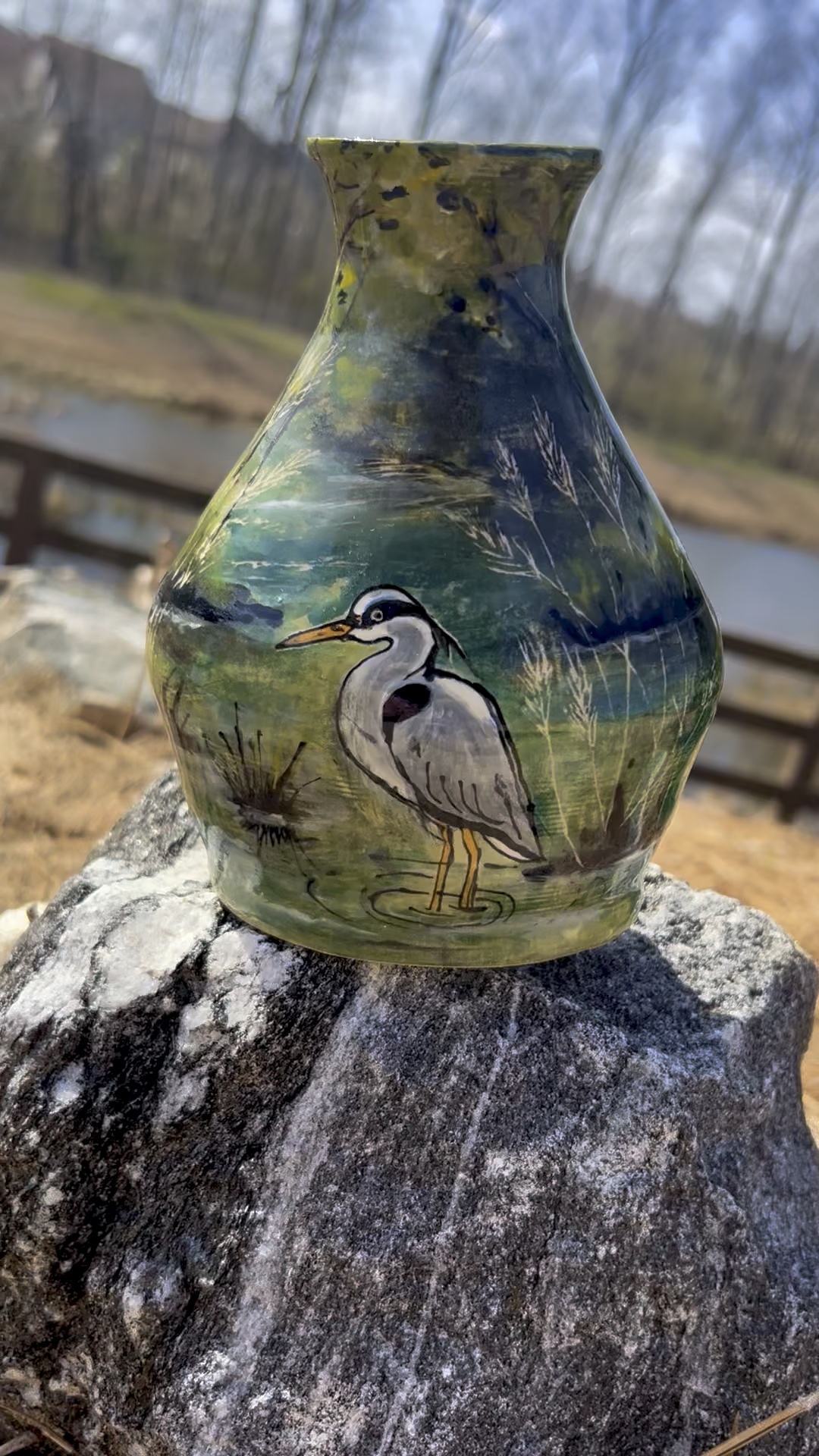 Nature-inspired botanical pottery