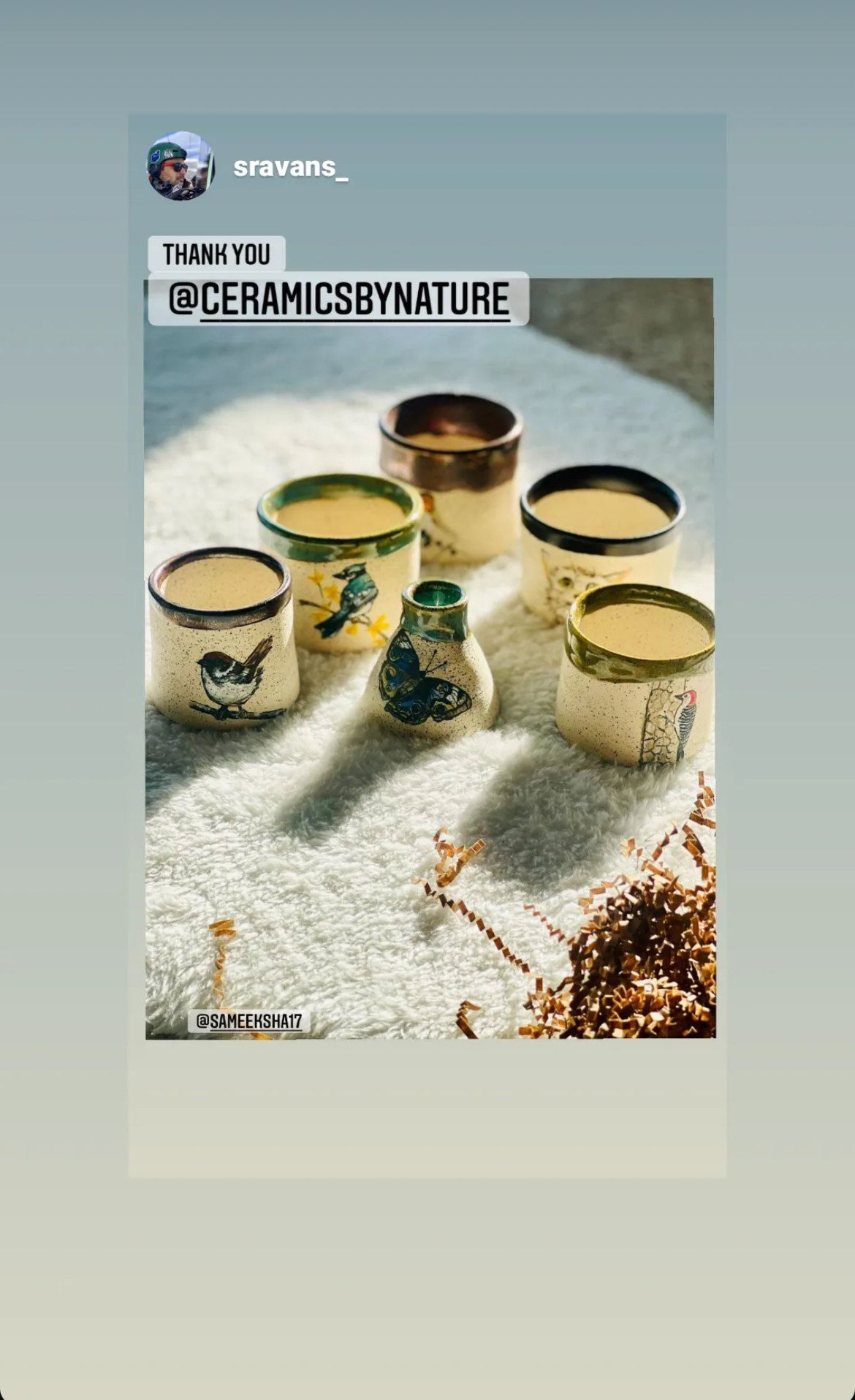 Happy customer with Ceramics by Nature planter