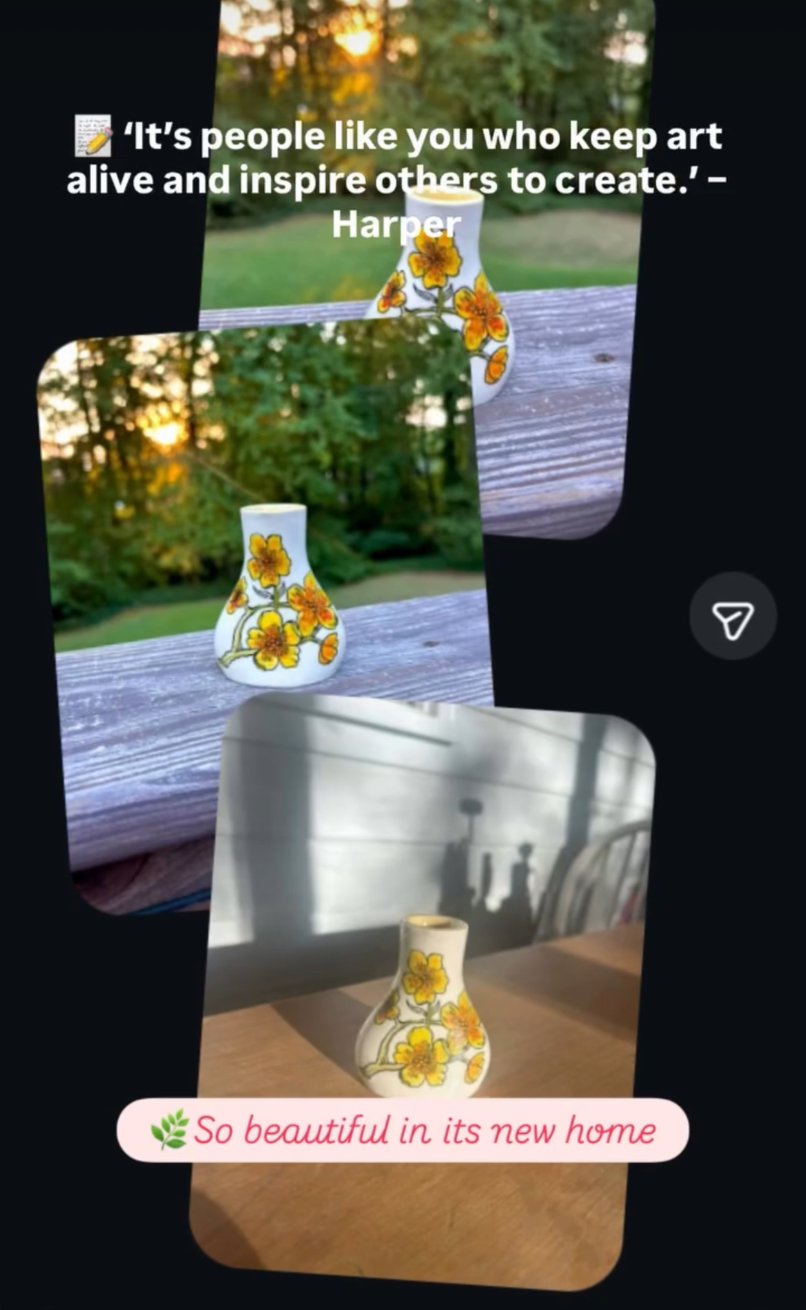 Happy customer with Ceramics by Nature mug 5