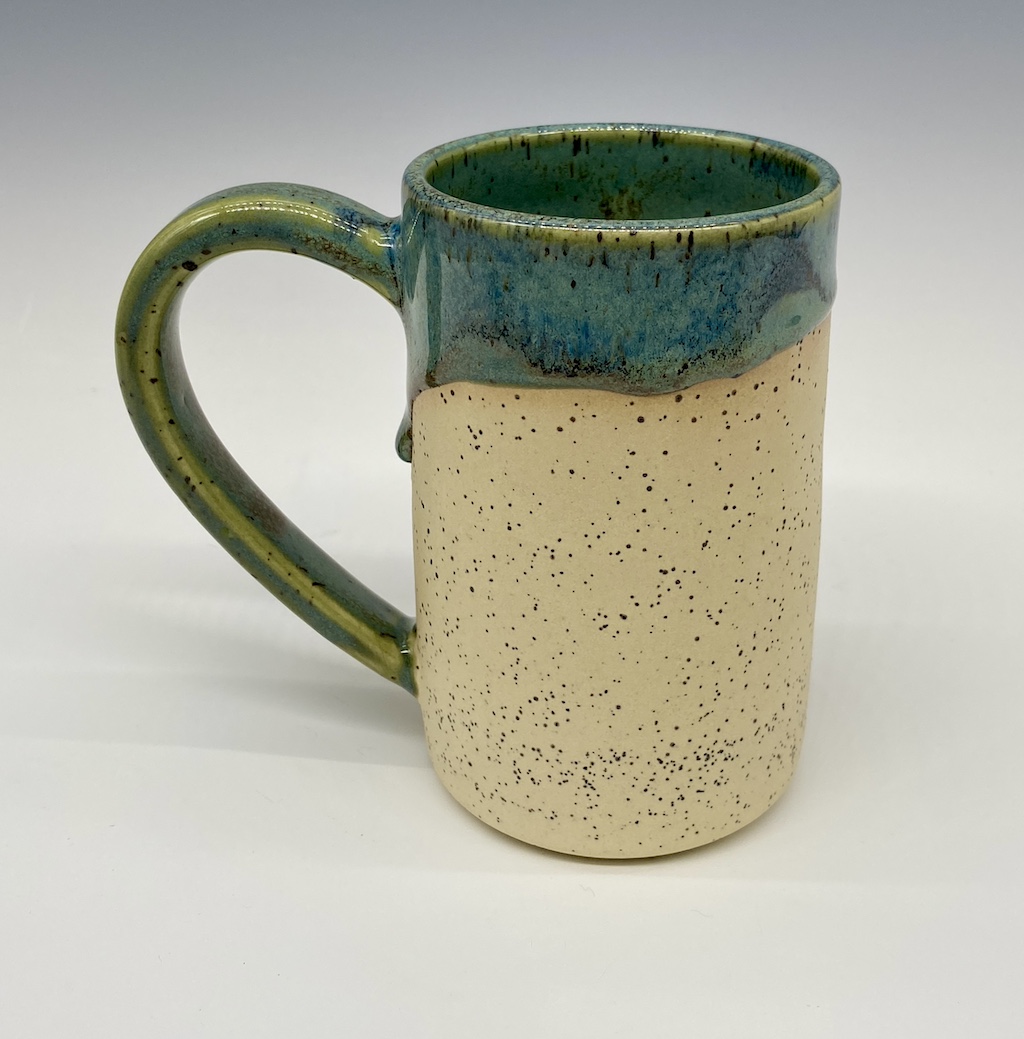 Hand-Painted Cherry Blossoms Coffee Mug - Image 3