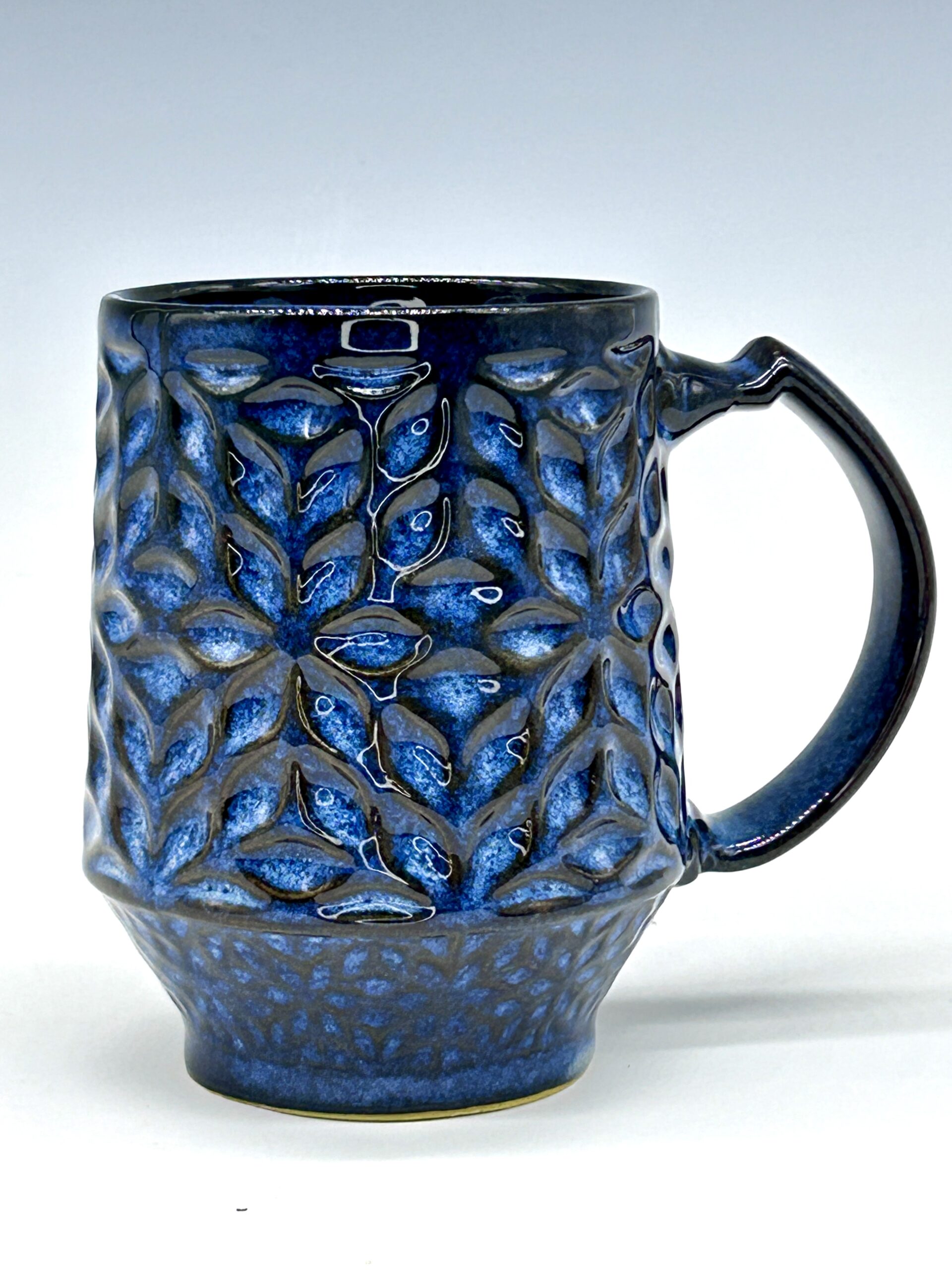 Midnight Tide geometric mug