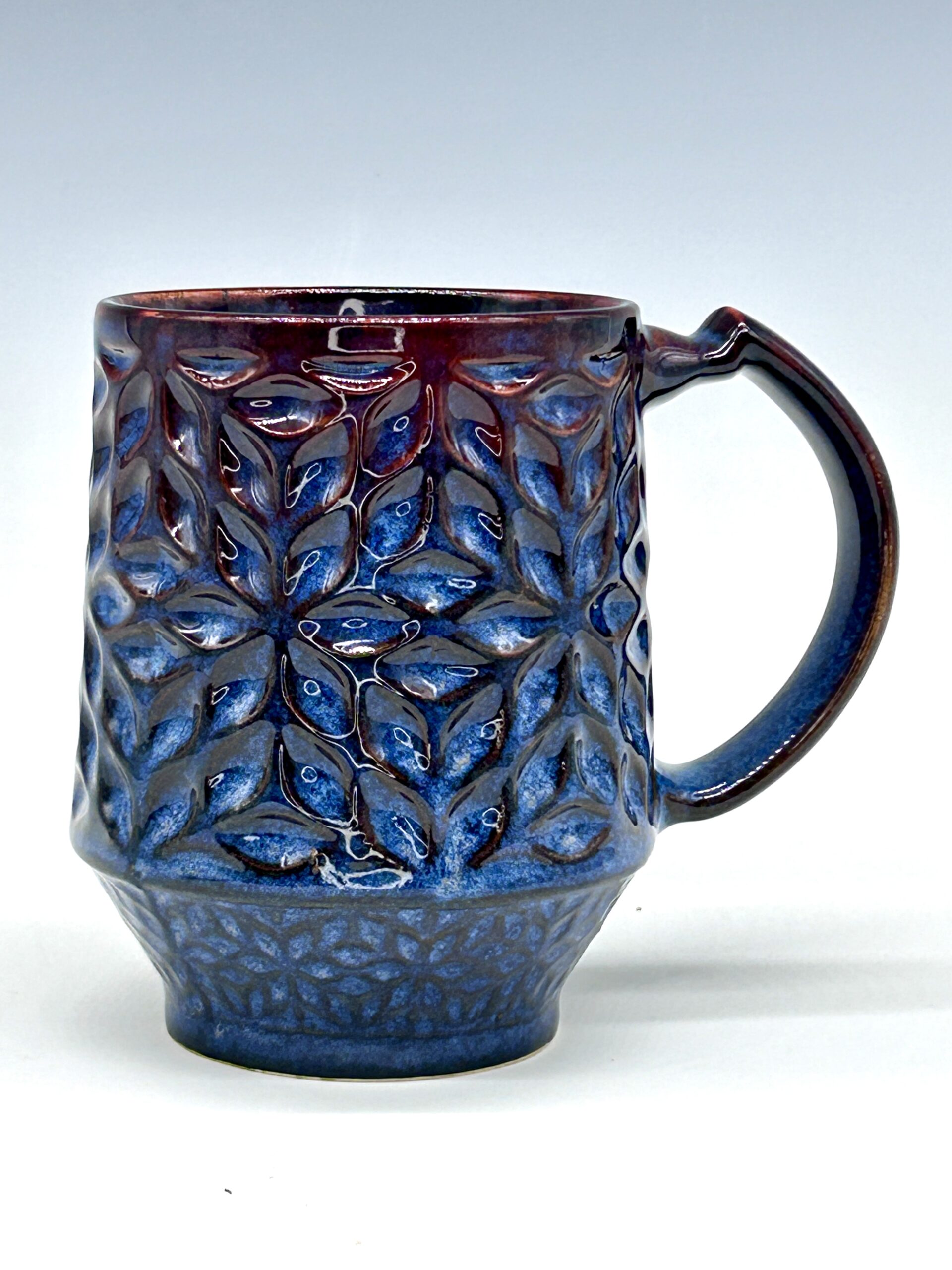 Twilight Tide geometric mug